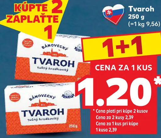 Tvaroh tučný, kocky