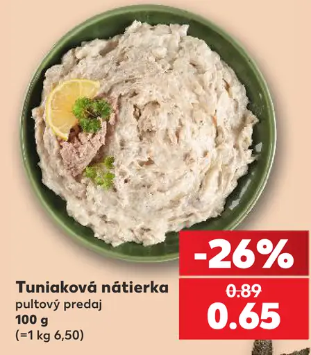 Tuniaková nátierka