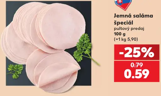 Jemná saláma špeciál