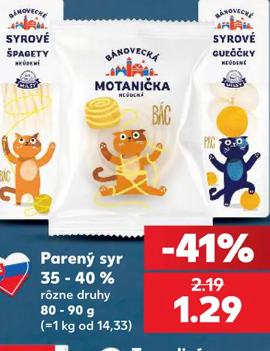 Bánovecká parený syr