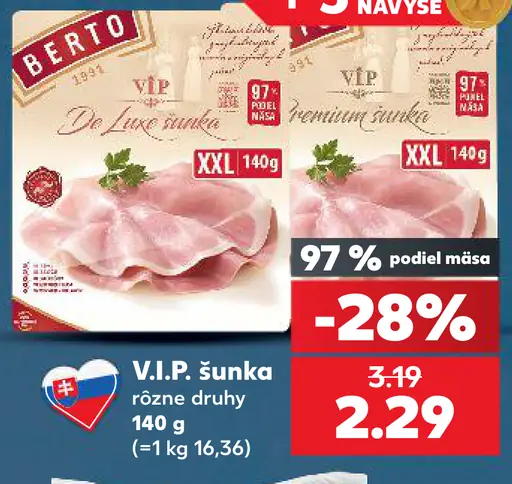 Berto V.I.P. šunka
