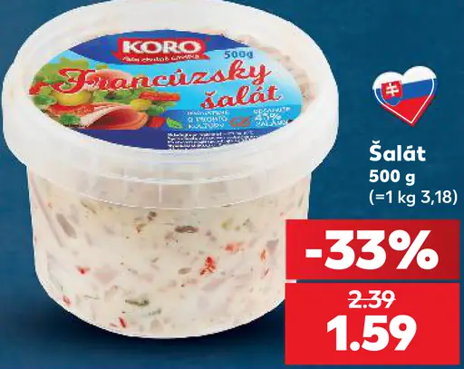 Koro Zeleninový šalát