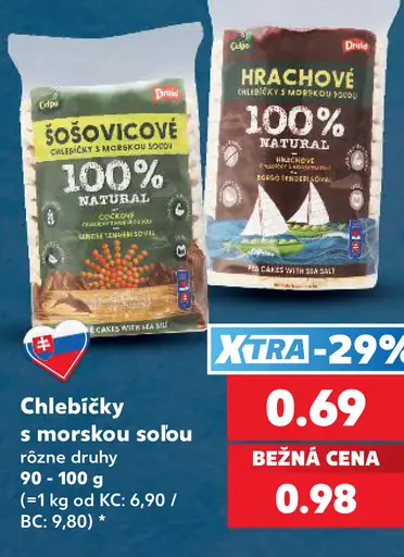 Chlebíčky so soľou