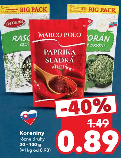 Paprika sladká mletá