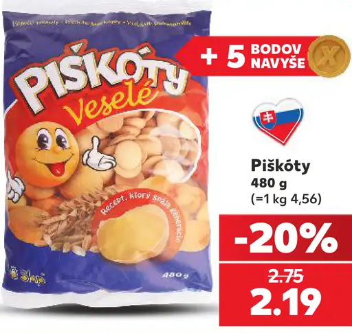 Piškoty Veselé