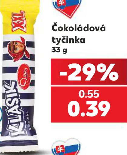 Klasik Čokoládová tyčinka
