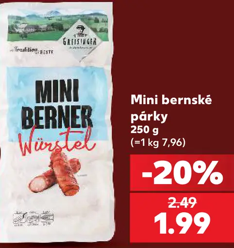 Mini Bernské párky