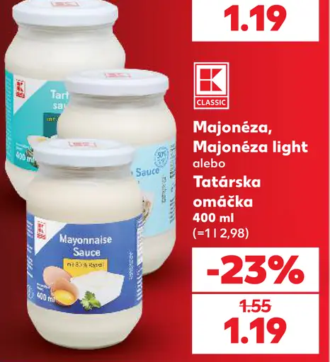 K-Classic majonéza