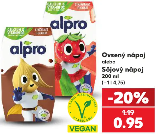 Alpro ovsený nápoj