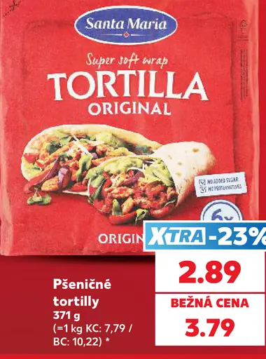 Santa Maria Original pšeničná tortilla