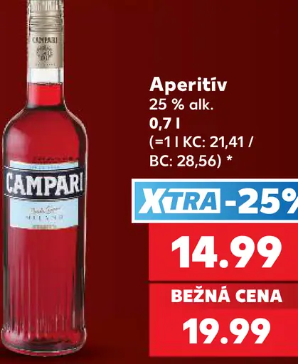 Campari aperitív