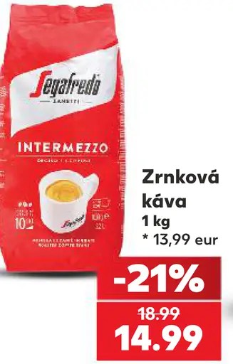 Zrnová káva Intermezzo