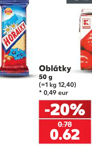Horalky Oblátky