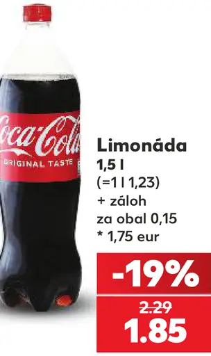 Coca-Cola Original Taste limonáda