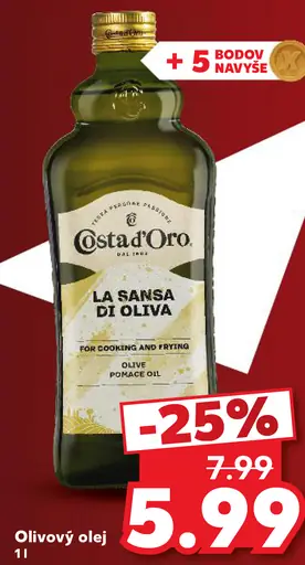 Costa d'Oro olivový olej La Sansa