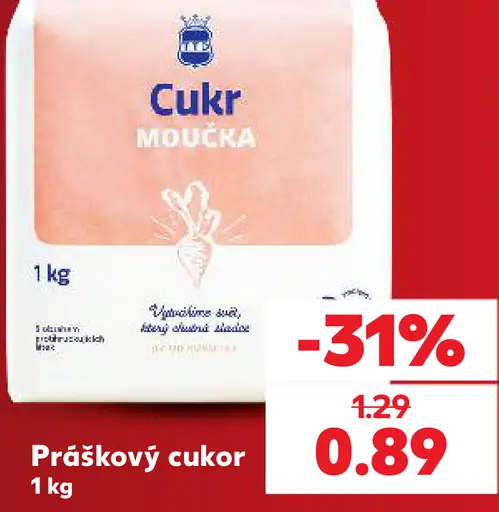 Práškový cukor
