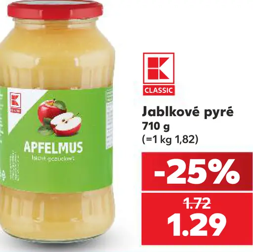K-Classic Jablkové pyré