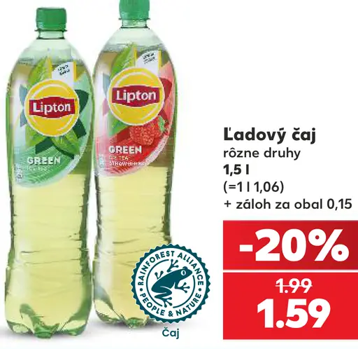 Lipton Ice Tea ľadový čaj s príchuťou broskyne