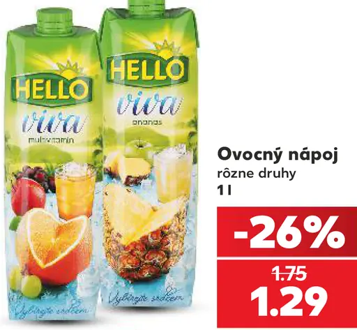 Hello Viva ovocný nápoj