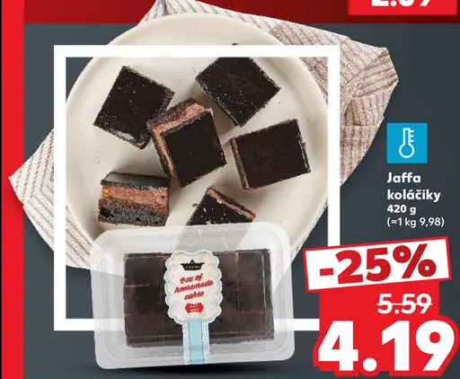 Jaffa koláčiky