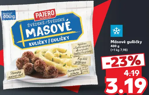 Pajero Mäsové guľôčky