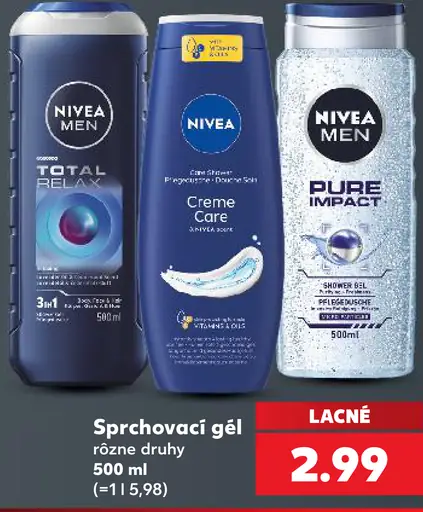 Nivea sprchovací gél