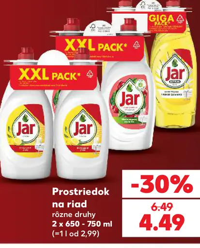 Jar prostriedok na riad