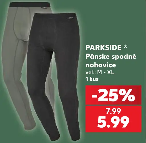 Parkside Pánske nohavice