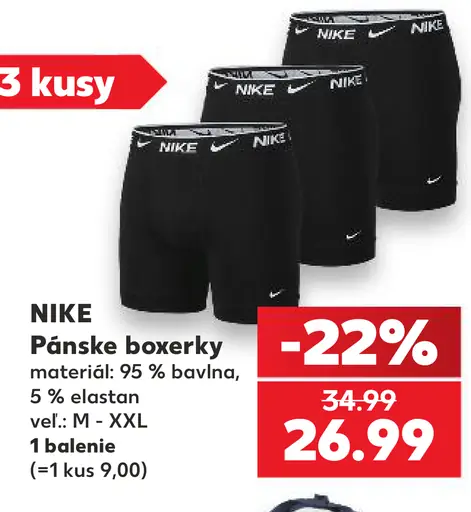 Nike Pánske boxerky