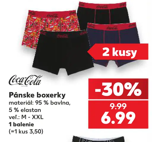Coca-Cola Pánske boxerky
