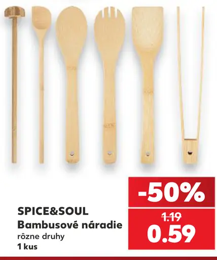 Spice&Soul Bambusové náradie