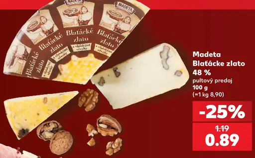 Madeta Blaťácke zlato 48 %