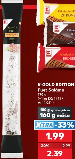 K-Gold Edition Fuet saláma