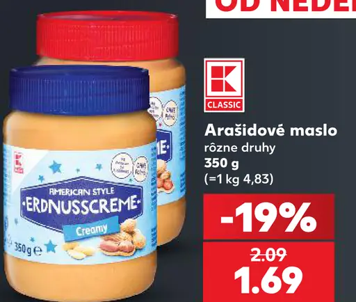 K-Classic Arašidové maslo