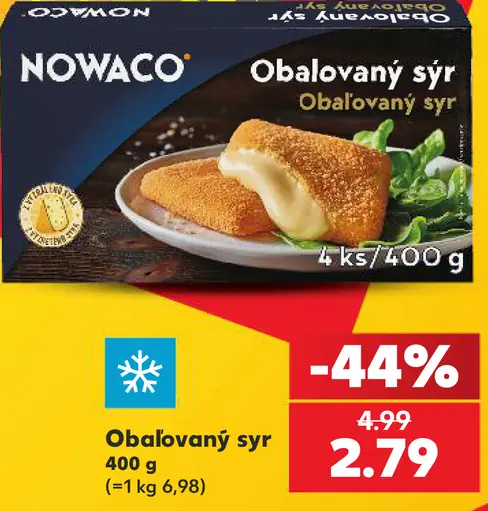 Nowaco Obalovaný syr