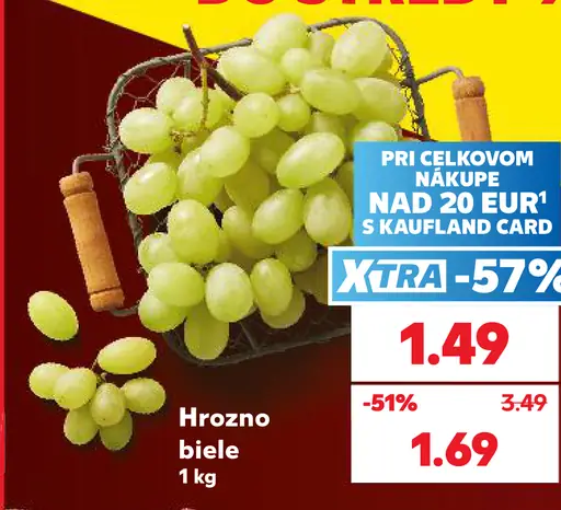 Hrozno biele