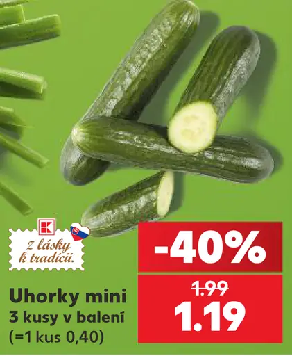 Uhorky mini