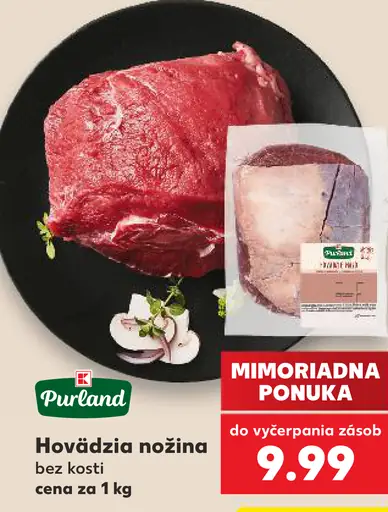 Pureland hovädzia nožina bez kosti