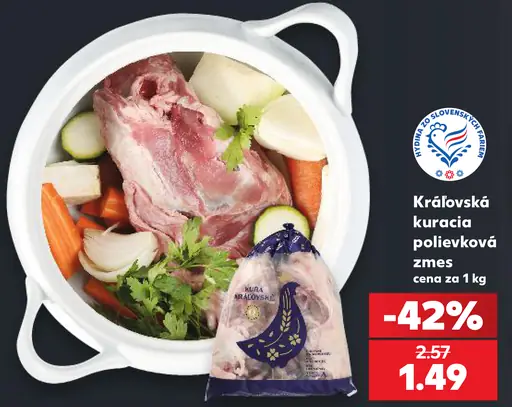 Kráľovská kuracia polievková zmes