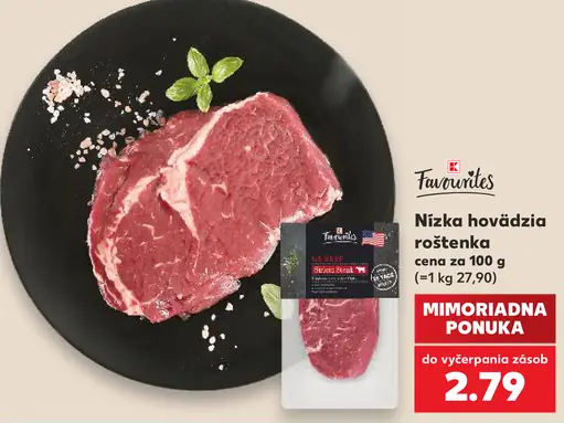 Favorites nízka hovädzia roštenka