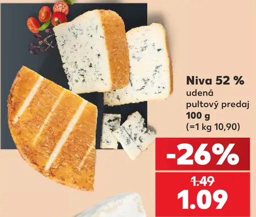 Niva 52 % údená
