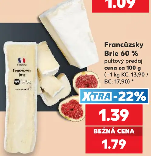 Francúzsky Brie 60 %