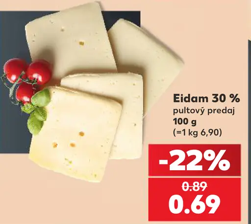 Eidam 30 %