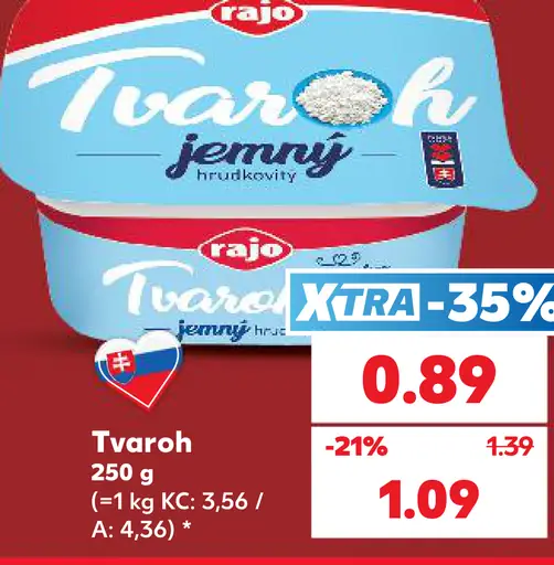 Rajo Tvaroh jemný
