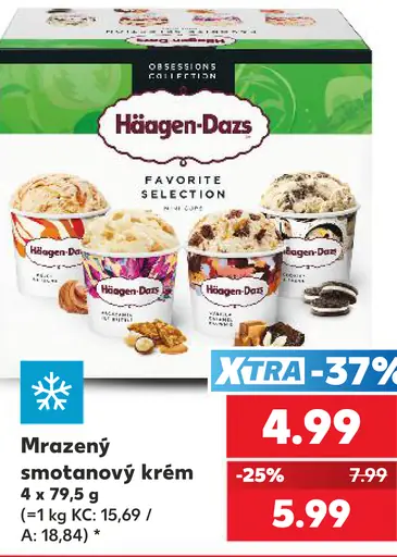 Mrazený smotanový krém