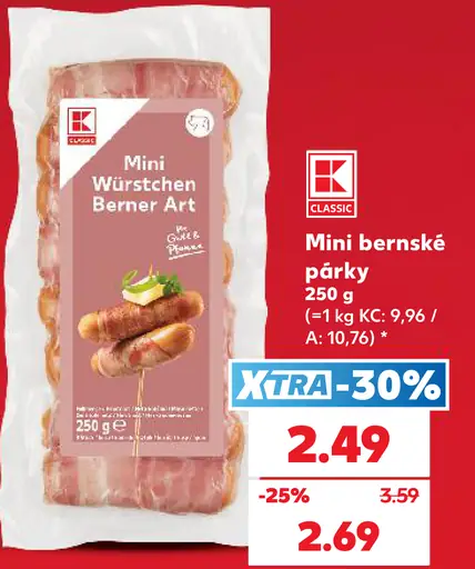 Mini Bernské párky