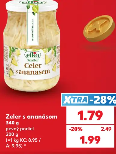 Elko zeler s ananásom