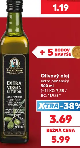 Franz Josef Extra Panenský Olivový Olej