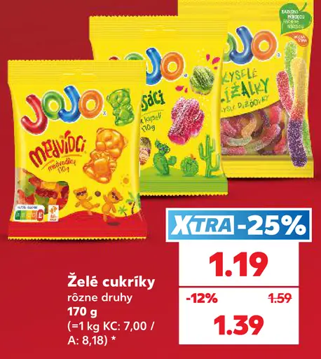 Jojo Želé cukríky