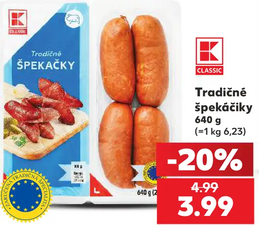 Tradičné špekáčiky